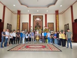 Hoạt động Về nguồn 2024, thăm khu tưởng niệm Nữ tướng Nguyễn Thị Định
